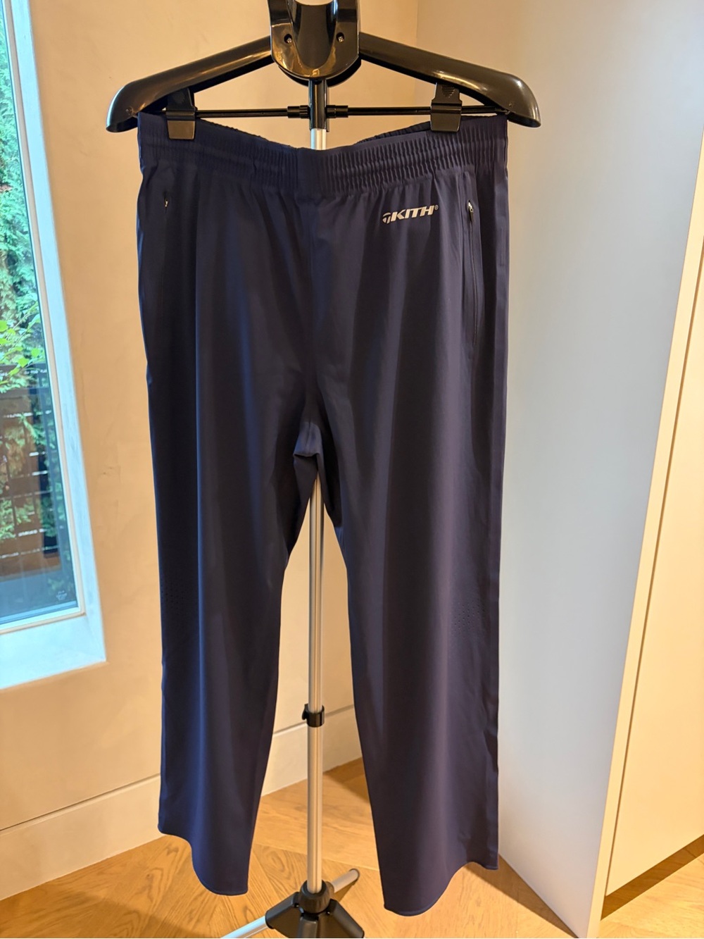 Kith Men's Dark Blue Athletic Joggers